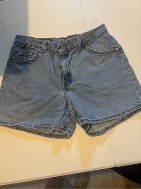 Everyday High-Rise Women’s Levi’s Denim Shorts - Light Blue